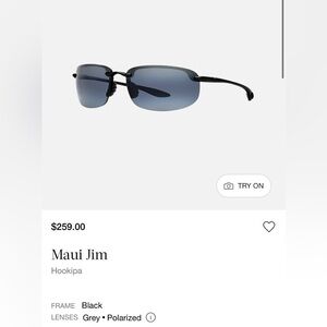 Maui Jim Ho’Okipa “Readers” Polarized Gray Sunglasses